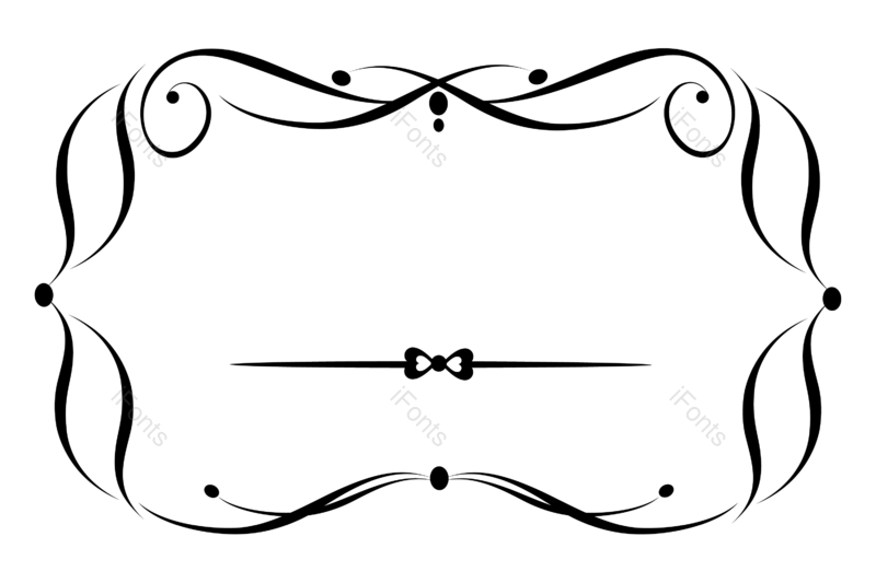 边框图片,复古元素,花纹PNG,图案免抠素材